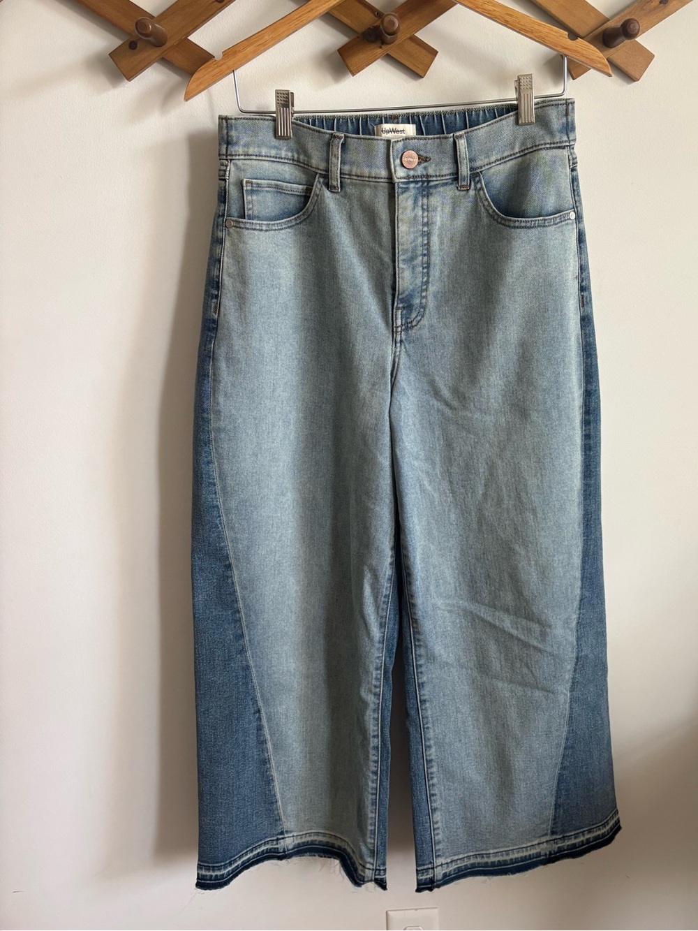Upwest Two-Tone Light Blue Women’s Jeans